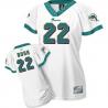 [Field Flirt Fashion I] BUSH Miami #22 Womens Football Jersey - Reggie Bush Womens Football Jersey (White)_Free Shipping