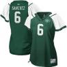 [Field Flirt Fashion I] SANCHEZ NY-Jet #6 Womens Football Jersey - Mark Sanchez Womens Football Jersey (Green)_Free Shipping