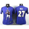 [Portrait Fashion] RICE Baltimore #27 Womens Football Jersey - Ray Rice Womens Football Jersey (Purple)_Free Shipping