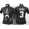 [Portrait Fashion] PALMER Oakland #3 Womens Football Jersey - Carson Palmer Womens Football Jersey (Black)_Free Shipping