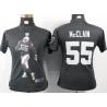 [Portrait Fashion] MCCLAIN Oakland #55 Womens Football Jersey - Rolando Mcclain Womens Football Jersey (Black)_Free Shipping