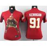 [Portrait Fashion] KERRIGAN Washington #91 Womens Football Jersey - Ryan Kerrigan Womens Football Jersey (Red)_Free Shipping