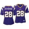 [Rbk Team Jersey] PETERSON Minnesota #28 Womens Football Jersey - Adrian Peterson Womens Football Jersey (Purple)_Free Shipping