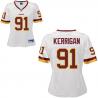 [Rbk Team Jersey] KERRIGAN Washington #91 Womens Football Jersey - Ryan Kerrigan Womens Football Jersey (White)_Free Shipping