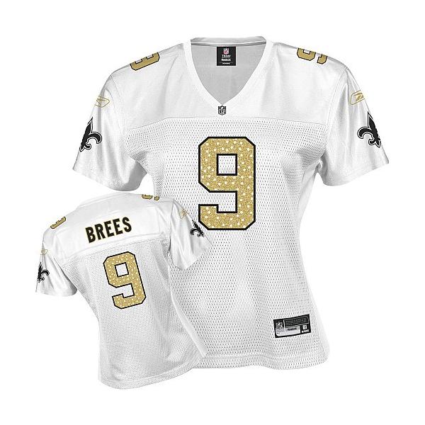 New Orleans #9 Drew Brees womens jersey 