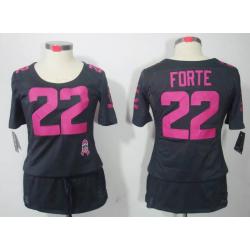 [BCA DRESS] FORTE Chicago #22 Womens Football Jersey - Matt Forte Womens Football Jersey (Grey)_Free Shipping