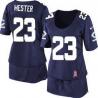 [BCA DRESS] HESTER Chicago #23 Womens Football Jersey - Devin Hester Womens Football Jersey (Blue)_Free Shipping