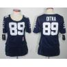 [BCA DRESS] DITKA Chicago #89 Womens Football Jersey - Mike Ditka Womens Football Jersey (Blue)_Free Shipping