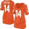 [BCA DRESS] DALTON Cincinnati #14 Womens Football Jersey - Andy Dalton Womens Football Jersey (Orange)_Free Shipping