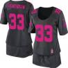 [BCA DRESS] RICHARDSON Cleveland #33 Womens Football Jersey - Trent Richardson Womens Football Jersey (Grey)_Free Shipping