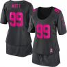 [BCA DRESS] WATT Houston #99 Womens Football Jersey - J.J. Watt Womens Football Jersey (Grey)_Free Shipping