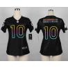 [Black Fashion] GRIFFIN III Washington #10 Womens Football Jersey - Robert Griffin III Womens Football Jersey_Free Shipping