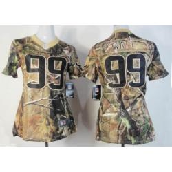 [Camo] WATT Houston #99 Womens Football Jersey - J.J. Watt Womens Football Jersey_Free Shipping