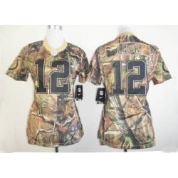 [Camo] LUCK Indianapolis #12 Womens Football Jersey - Andrew Luck Womens Football Jersey_Free Shipping