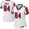 [Game] WHITE Atlanta #84 Womens Football Jersey - Roddy White Womens Football Jersey (White)_Free Shipping