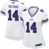 [Game] WATKINS Buffalo #14 Womens Football Jersey - Sammy Watkins Womens Football Jersey (White)_Free Shipping