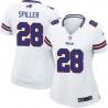 [Game] SPILLER Buffalo #28 Womens Football Jersey - C.J. Spiller Womens Football Jersey (White)_Free Shipping