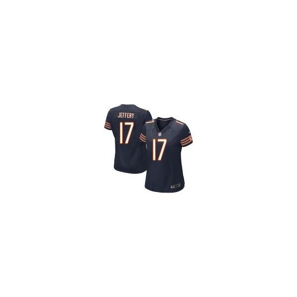 [Game] JEFFERY Chicago #17 Womens Football Jersey - Alshon Jeffery Womens Football Jersey (Blue)_Free Shipping