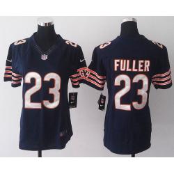 [Game] FULLER Chicago #23 Womens Football Jersey - Kyle Fuller Womens Football Jersey (Blue)_Free Shipping