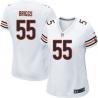 [Game] BRIGGS Chicago #55 Womens Football Jersey - Lance Briggs Womens Football Jersey (White)_Free Shipping