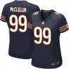 [Game] MCCLELLIN Chicago #99 Womens Football Jersey - Shea McClellin Womens Football Jersey (Blue)_Free Shipping