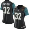 [Game] JONES-DREW Jacksonville #32 Womens Football Jersey - Maurice Jones-Drew Womens Football Jersey (Black, NEW)_Free Shipping