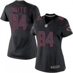 [Impact Limited] WHITE Atlanta #84 Womens Football Jersey - Roddy White Womens Football Jersey_Free Shipping