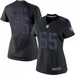 [Impact Limited] SUGGS Baltimore #55 Womens Football Jersey - Terrell Suggs Womens Football Jersey_Free Shipping