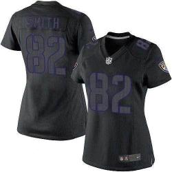 [Impact Limited] SMITH Baltimore #82 Womens Football Jersey - Torrey Smith Womens Football Jersey_Free Shipping