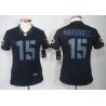 [Impact Limited] MARSHALL Chicago #15 Womens Football Jersey - Brandon Marshall Womens Football Jersey_Free Shipping