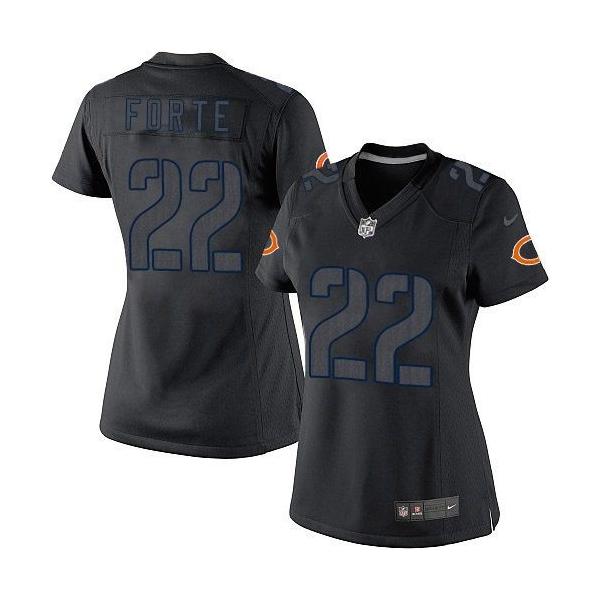 [Impact Limited] FORTE Chicago #22 Womens Football Jersey - Matt Forte Womens Football Jersey_Free Shipping