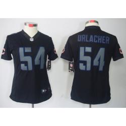 [Impact Limited] URLACHER Chicago #54 Womens Football Jersey - Brian Urlacher Womens Football Jersey_Free Shipping