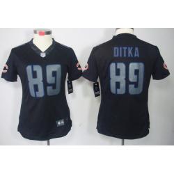 [Impact Limited] DITKA Chicago #89 Womens Football Jersey - Mike Ditka Womens Football Jersey_Free Shipping