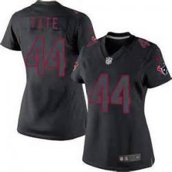 [Impact Limited] TATE Houston #44 Womens Football Jersey - Ben Tate Womens Football Jersey_Free Shipping