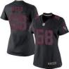 [Impact Limited] REED Houston #58 Womens Football Jersey - Brooks Reed Womens Football Jersey_Free Shipping