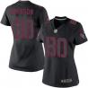 [Impact Limited] JOHNSON Houston #80 Womens Football Jersey - Andre Johnson Womens Football Jersey_Free Shipping