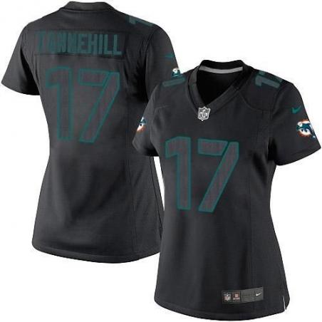 [Impact Limited] TANNEHILL Miami #17 Womens Football Jersey - Ryan Tannehill Womens Football Jersey_Free Shipping