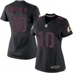 [Impact Limited] GRIFFIN III Washington #10 Womens Football Jersey - Robert Griffin III Womens Football Jersey_Free Shipping