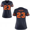 [Limited] HESTER Chicago #23 Womens Football Jersey - Devin Hester Womens Football Jersey (Blue Orange Number)_Free Shipping