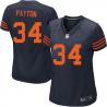 [Limited] PAYTON Chicago #34 Womens Football Jersey - Walter Payton Womens Football Jersey (Blue Orange Number)_Free Shipping