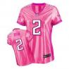 [Love pink III] RYAN Atlanta #2 Womens Football Jersey - Matt Ryan Womens Football Jersey (Pink)_Free Shipping