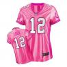 [Love pink III] LUCK Indianapolis #12 Womens Football Jersey - Andrew Luck Womens Football Jersey (Pink)_Free Shipping