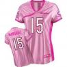 [Love pink] MARSHALL Chicago #15 Womens Football Jersey - Brandon Marshall Womens Football Jersey (Pink)_Free Shipping