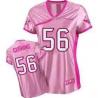 [Love pink] CUSHING Houston #56 Womens Football Jersey - Brian Cushing Womens Football Jersey (Pink)_Free Shipping