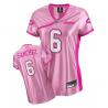 [Love pink] SANCHEZ NY-Jet #6 Womens Football Jersey - Mark Sanchez Womens Football Jersey (Pink)_Free Shipping