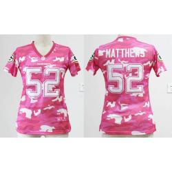 pink clay matthews jersey