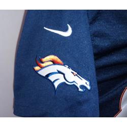 [Split] MANNING Denver #18 Womens Football Jersey - peyton manning Womens Football Jersey (Blue-Orange)_Free Shipping