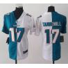 [Split] TANNEHILL Miami #17 Womens Football Jersey - Ryan Tannehill Womens Football Jersey (Green-White)_Free Shipping