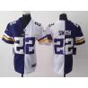 [Split] SMITH Minnesota #22 Womens Football Jersey - Harrison Smith Womens Football Jersey (Purple-White)_Free Shipping