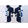 [Split] WILSON Seattle #3 Womens Football Jersey - Russell Wilson Womens Football Jersey (White-Blue)_Free Shipping